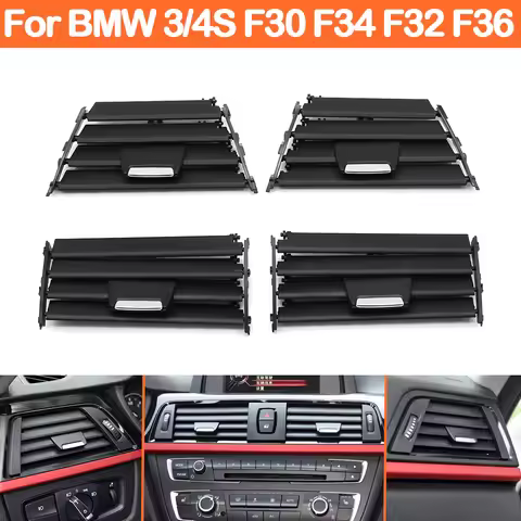 Dashboard Front Left Right Rear Air Conditioner AC Vent Grill Outlet Repair Kit For BMW 3 4 Series F