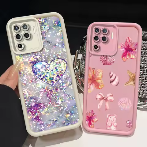 Phone Case For OPPO A94 4G/F19 Pro/Reno 5F/Reno5 Lite Shockproof Silicone Soft Case Sunflower Oil Pa