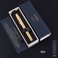 Parker Pen Rollerball Pen IM Pure Black Lia Gold Clip Jewelry Customized Signature French Office Gift