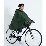 WPC｜軍綠色 機車/自行車雨衣斗篷 附收納袋(男女適用)