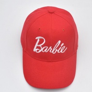 Kids Girl Embroidery Barbie Caps Word Series New Design Sun Visor Baseball Hat Adjustable Snapback C