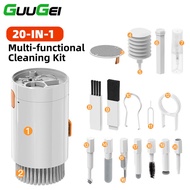 Guugei 20-in-1 Cleaning Kit Computer Keyboard Cleaner Brush Earphones Cleaning Tools Keycap Puller Kit