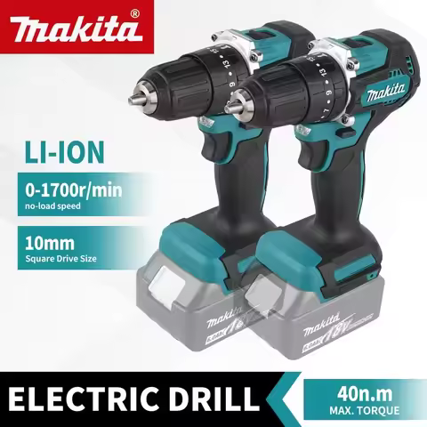 100%Makita DDF487 ddf487 18V Screwdriver Brushless Electric Drill Impact Drill Of Decoration Team Po