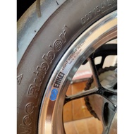 Wheel Rim Sticker 10-12 enkei Pattern