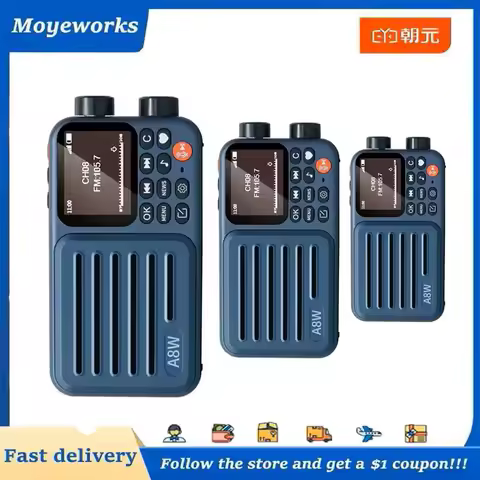 Choyong A8W Portable Internet Radio (GLOBAL VERSION) WIFI 4G FM Receiver Micro-SD Card Slot Digital 