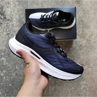 2023 new Saucony Triumph shock absorption sneakers running shoes Navy Blue / White size 36-45