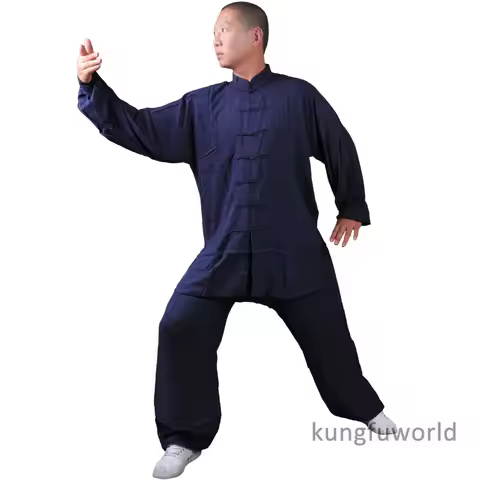 Summer Cotton Tai chi Suit Martial arts Kung fu Uniforms Wushu Qigong Wing Chun Clothes Zen Meditati