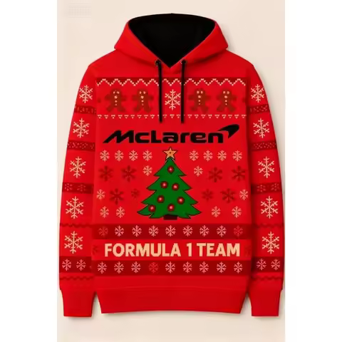 2025F1 McLaren driver Lando Norris size 4 hoodie, comfortable racing hoodie, Christmas gift
