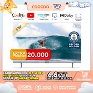 COOCAA 40 inch Smart TV - Digital TV - Dolby Audio - Youtube - Mirroring -  Flick Free - Boundless -Browser - WIFI - FHD - HDMI/USB/AV/LAN - OS Coolita (COOCAA 40S3U)