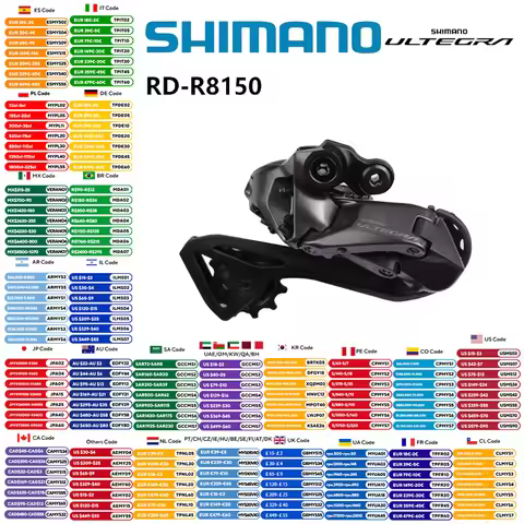 SHIMANO ULTEGRA Di2 RD-R8150 2x12 speed SHIMANO SHADOW RD Hidden Rear Derailleur For Road Bike For R