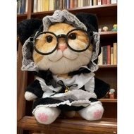 Round Heads Fluffy Daddy Pillow 20cm Cotton Doll Akimi Funny Doll Decompression Creative Birthday Gi