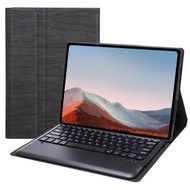 全城熱賣 - SF128 樹紋藍牙鍵盤皮套 適用於微軟 Surface Pro 8（黑色）