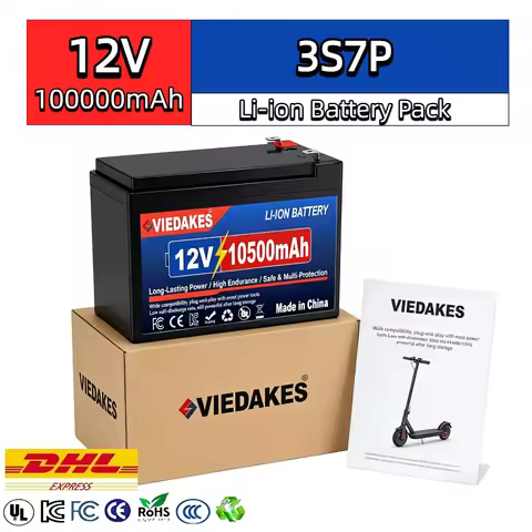 ⭐VIEDAKES Brand New 12V 3S7P 18650 LiFePO4 Rechargeable Battery Pack Box Boat Accessories аккумулято