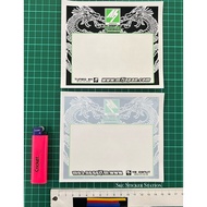 Universal Car Roadtax Sticker Cermin (Tampal Dalam) #m7 #drive #m7japan