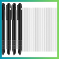 Retractable Eraser and Refill Mechanical 3.8mm Pen Style Art Eraser for Artists Drawing, Students Te