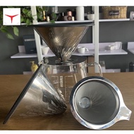 STARESSO Pourover Coffee Filter W6 | Suitable with STARESSO Borosilicate Glass Carafe G-6 & Goosenec