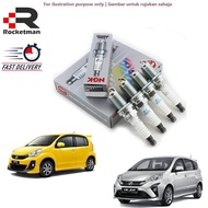 NGK LASER IRIDIUM SPARK PLUG MYVI 2007 - 2017 LAGI BEST 1.3 1.5 ALZA (4PCS)