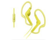 【上品電子3C】SONY 新力/索尼 MDR-AS210AP運動型 耳掛式耳機 (黃色款)