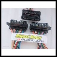 Socket ecu ecm Yamaha aerox 155 ABS smartkey 2017-2019 ecu Code B63-H594A-11 48 pin model.