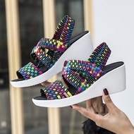 【Cold wind】SEPATU FLAT RAJUT WANITA Terbaru Sepatu Rajut Wanita Slip On Rajut Wanita Flats Shoes any