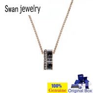 199 SWAN Jewelry Swarovski Pendant SWAN Jewelry Set Chain Chain 925 Necklace Silver Swarovski Jewelr