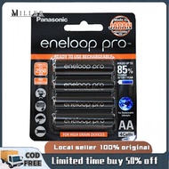 【Japan Original】Panasonic Eneloop Pro AA Rechargeable BK-3HCCE 1.2V 2550mAh NiMH AA HR6 HR3U Ready T