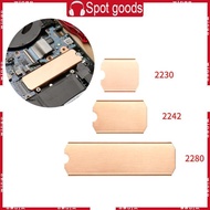 WIN Copper Cooling Pad Kit M2 NVME SSD Heat Sink TN30 TN42 TN80 for SteamDeck Game M2 2230 Solid Dis