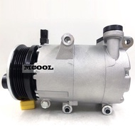 VS16 Air Con AC Compressor W/ Clutch For Ford Focus II C-Max Volvo C30 S40 V50 1.4 1.6 1.8 2003- 405
