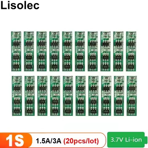 1S BMS 1.5A 3A Charge Discharge Protection Board 3.6V 3.7V 4.2V 18650 21700 Li-ion Lipo Lithium Batt