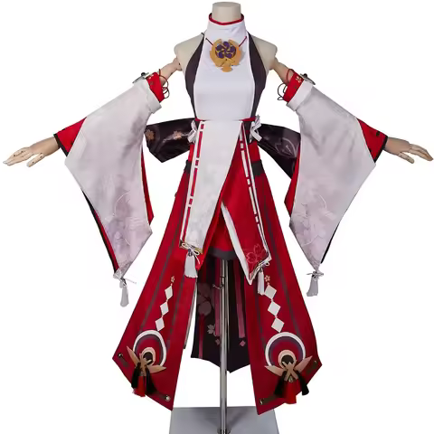 Game Genshin Impact Cosplay Yae Miko Costume
