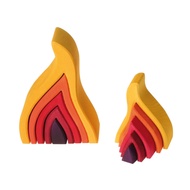 【Direct From Japan】Grimm's toys educational toys building blocks interior play fire mini SH10780