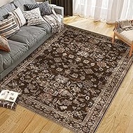 Area Rugs 9'x12' for Living Room Vintage Non Slip Washable Rugs for Dining Room Bedroom Indoor Rugs 