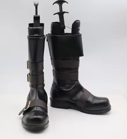 SBluuCosplay Game YoRHa No. 9S Cosplay Boots Anime Shoes Custom Made