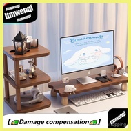 Desktop Computer Monitor Stand Riser Desktop Keyboard Tray Display Stand Heightening Base Desktop St
