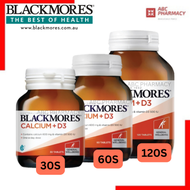 BLACKMORES Calcium+D3 30s (EXP11/26) / 60s (EXP) / 120s (EXP02/27)