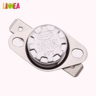 Linn 5 Pcs KSD301 Thermal Control Switch 250V 10A Normally Closed NC Thermostat Temperature Switch