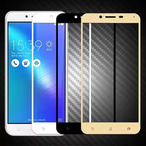 Full Cover Tempered Glass For Asus Zenfone 3 Max ZC553KL Screen Protector protective film For Asus X