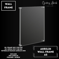 Akrilik Wall Frame A5 2mm