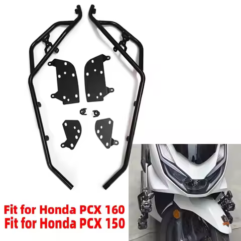 Fit for Honda PCX160 PCX150 Accessories Engine Guard Highway Crash Bar Motorcycle Frame Protection B