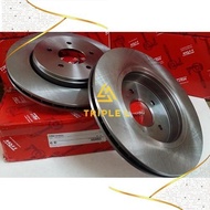 (2 pcs)  TRW Disc Brake Rotor Front for DF4021 Proton Wira 1.3 (234mm)