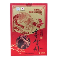 Jeong Won Korean Red Ginseng Tea, Box Of 100 Packs, Helps To Detoxify The Body, Improve Health - Linhikorea