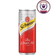 Schweppes Dry Ginger Ale Can 320ml