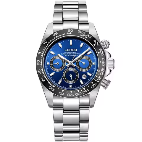 LOREO 2025 New Ceramic Bezel Automatic Watch For Men 20bar Diver Watch Luxury Brand Men's Watches Sa