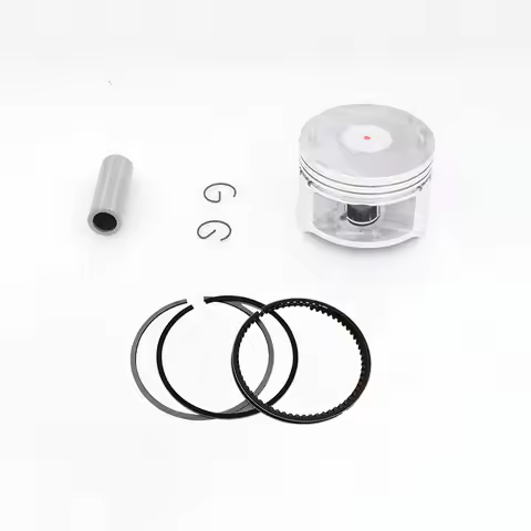 Motorcycle 57 mm Flat Piston 15 mm Pin Ring Set Kit Assembly For Suzuki Haojue Qingqi EN150 GZ150 QS