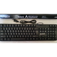 A4TECH KRS-83 USB Wired KEYBOARD for PC Laptop Black