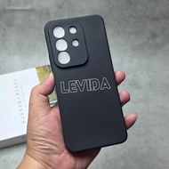 Vivo Y29 4G Softcase Macaron Square Black / Case Square Black Edge Case Vivo Y29 4G