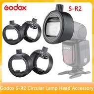 Godox S-R2 Circular Lamp Head Accessory Suit for V1 V860II AD200PROII TT685 TT600 Series Canon Nikon