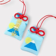 【可客製祝福】和風富士山。御守款平安符袋 (可繡名字)
