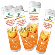 买3送1 vitamin C EFFERVESCENT TABLET Ca Fe Zn Se multi VC泡藤片ZINC