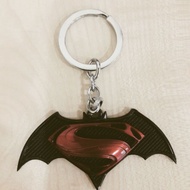 Batman Superman Keychain